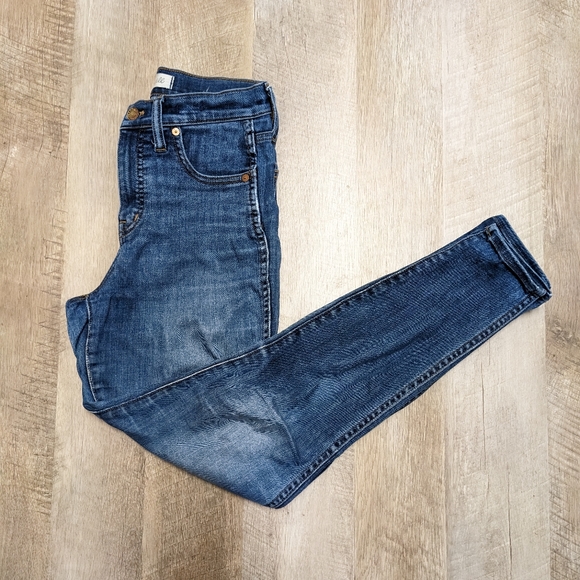 Madewell 10" High Rise Skinny Jeans Size 26 - Picture 4 of 10
